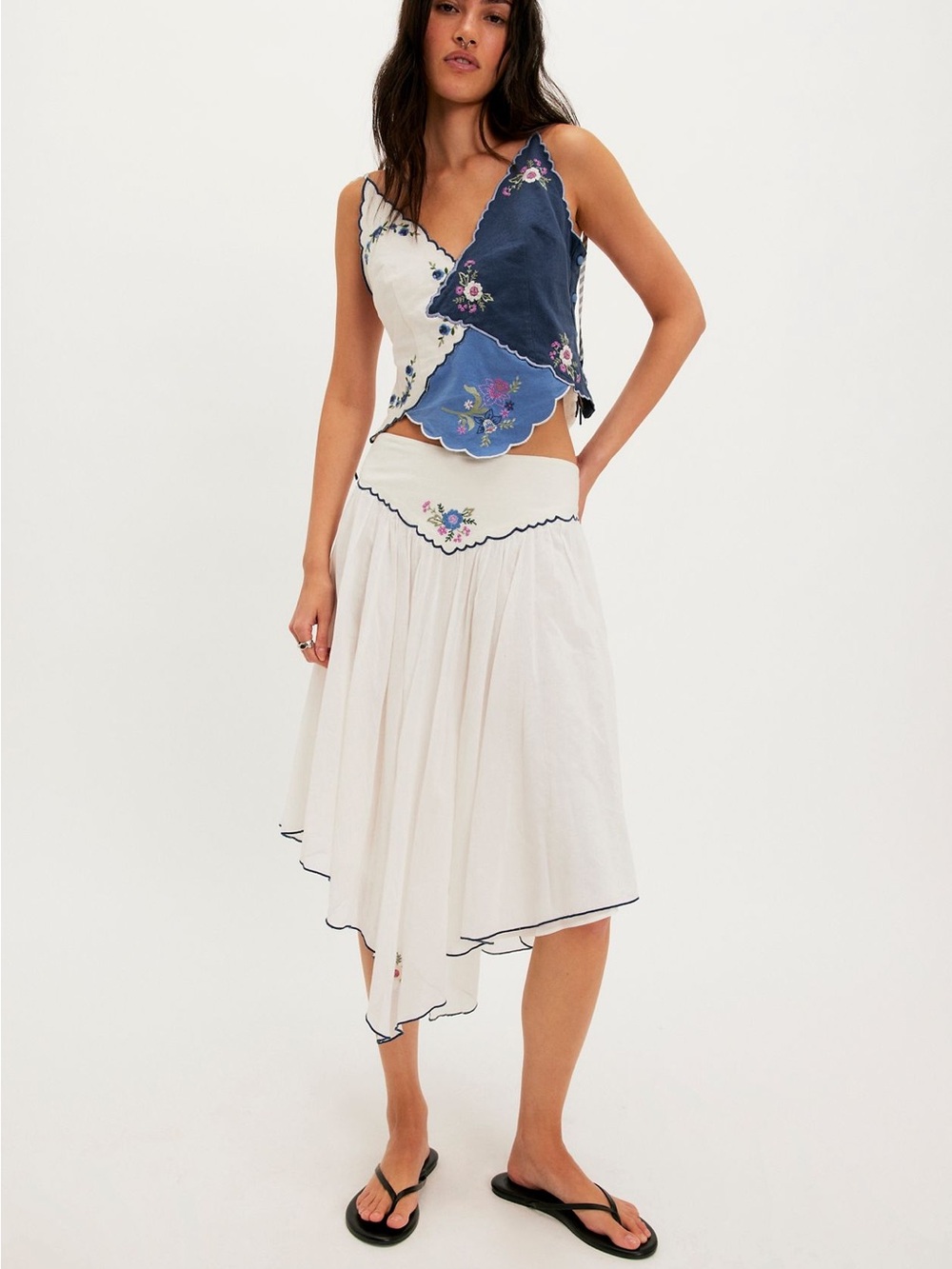 Free People Midi Skirt Set